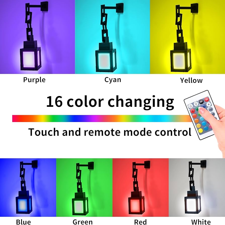 Mini Craft LED Lantern, Modern Wall Night Lamp, Outdoor Decorative Wall Light