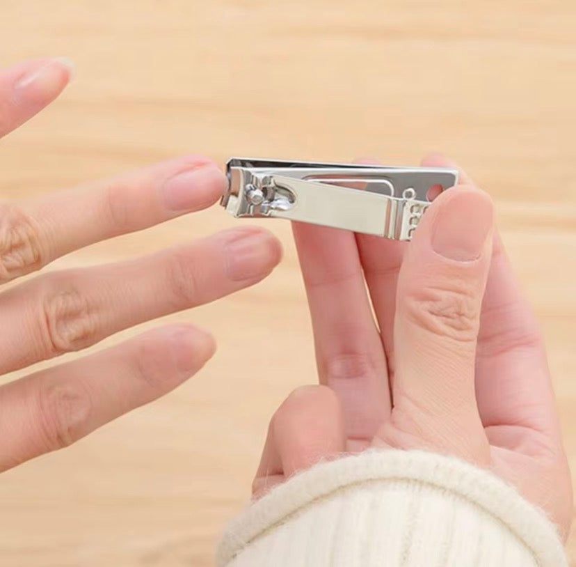 Mini Suitcase Style Nail Clippers Set, Stainless Steel Nail Care Tool, Mini Travel Manicure Pedicure Kit, Portable Beauty Care Accessories