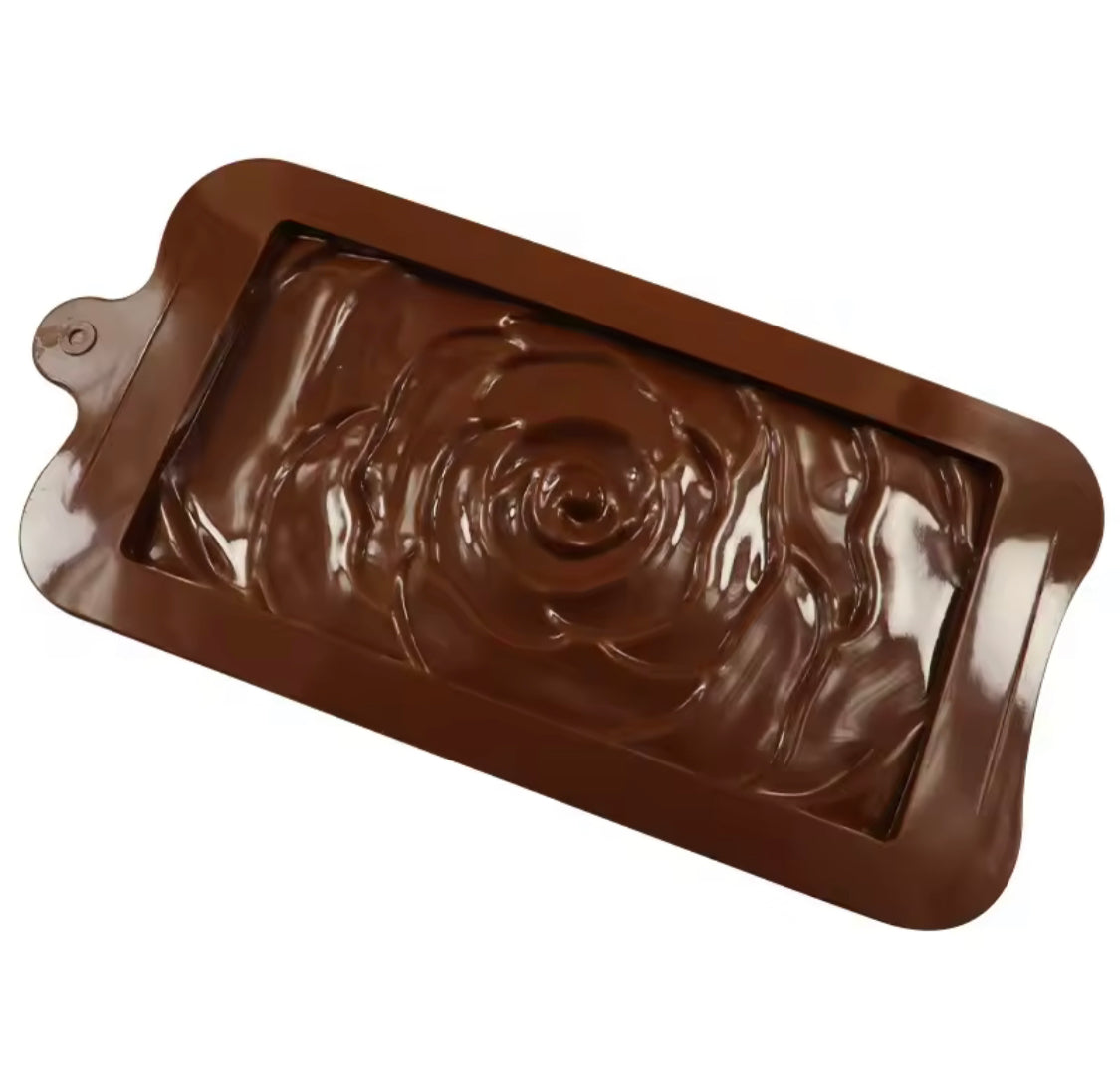 Silicone Chocolate Rose Flowers Shape Mold, Silicone DIY Chocolate Mold, Cake Decoration Tools