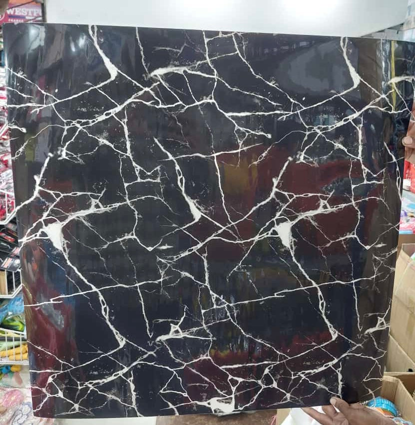 Waterproof UV Marble Sheet, Self Adhesive KSE Walls Sticker, Kitchen Cabinets Countertop Wallpaper