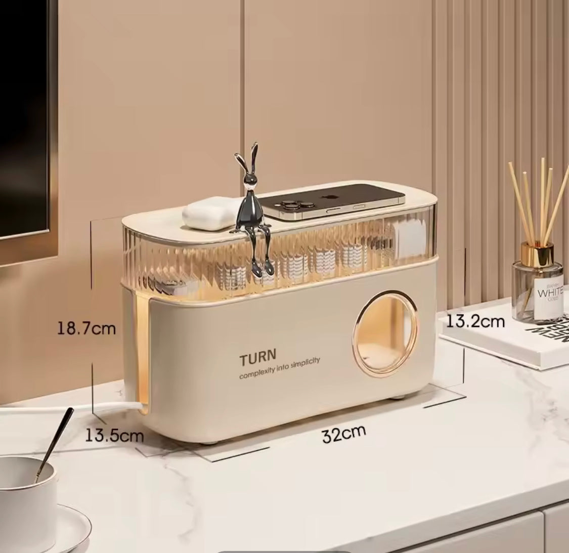 Data Cable Storage Box, Plug Board Storage Box, Cable Wire Organizer Case, Desktop Socket Charging Cable Box