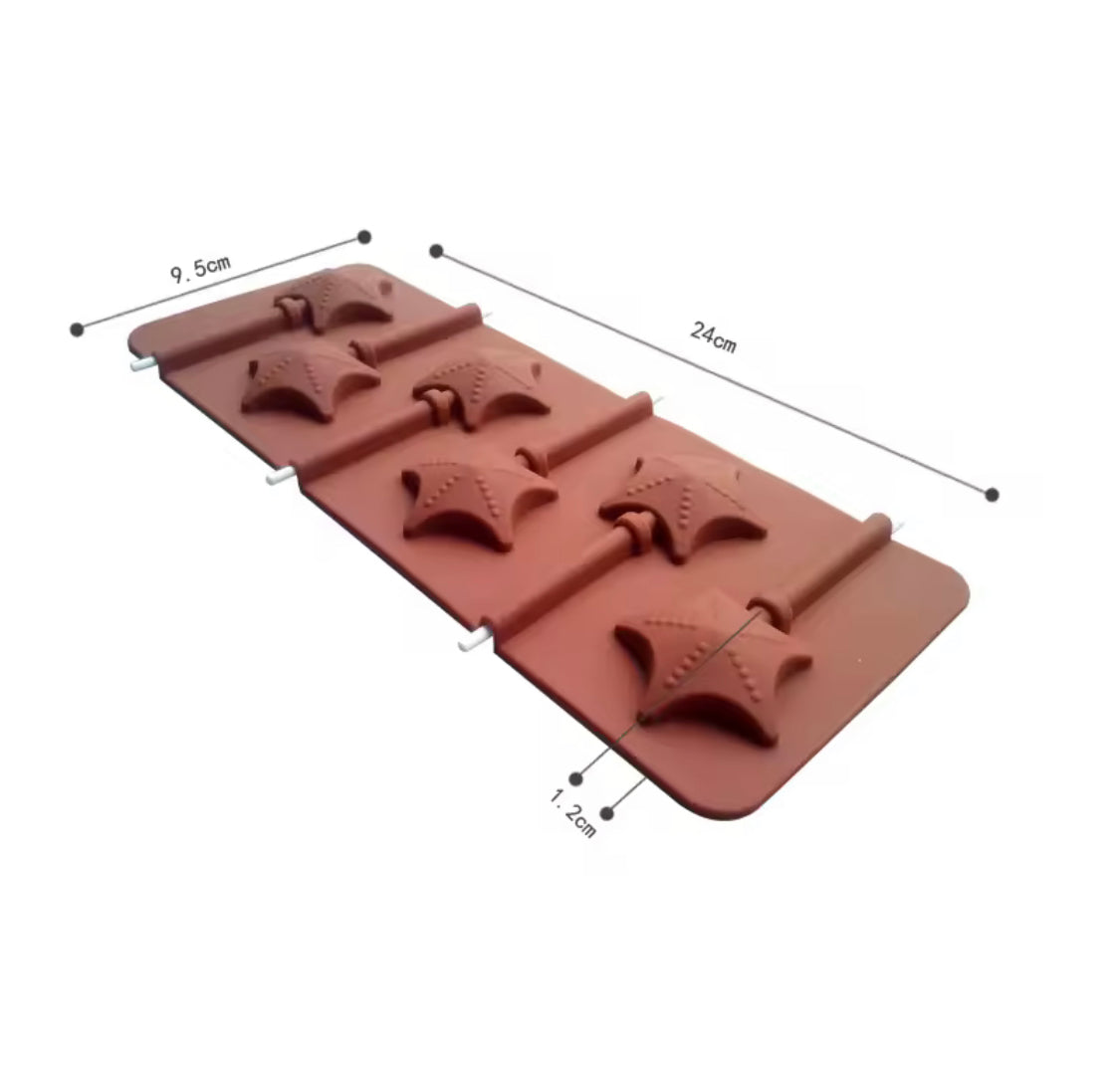 Silicone Lollipops Mold, Chocolate Candy Stick Mold, Reusable Ice Lolly Mold, Cute Silicone Jelly Ice Mold