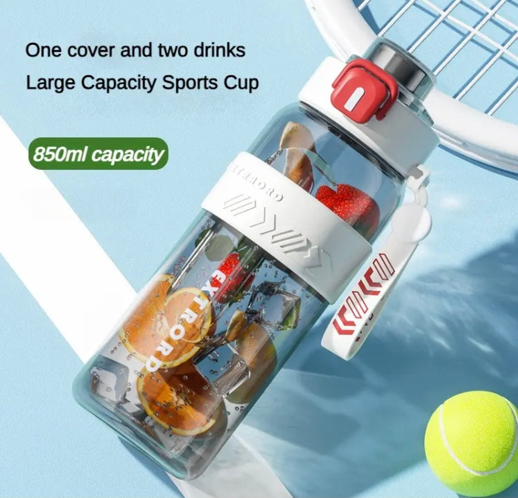 Silicone Sleeve Drinking Bottle, Leak Proof Sport Water Bottle, Durable Gym Outdoor Sport Water Bottle