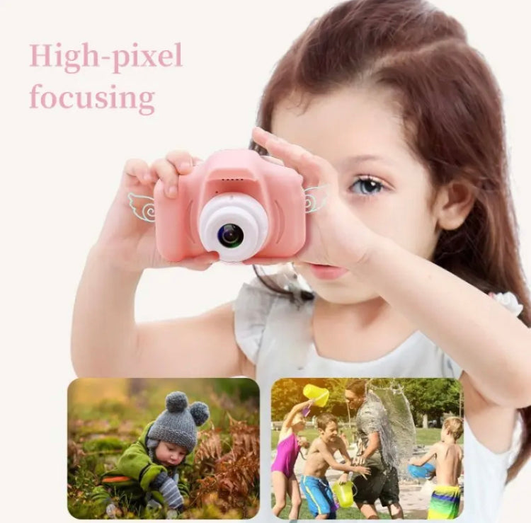 Kids Digital Camera Toy, HD Screen Mini Camera Outdoor Toy, Rechargeable Kids Digital Pocket Camera