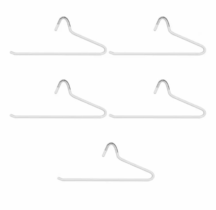 5Pcs Metal Openend Hanger, Non-Slip Pant Hanger, Trouser Organizers Set Hangers, Z-Shaped Cloth Hanger