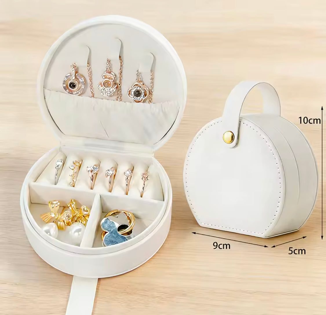 Mini Jewelry Organizer Box, Mini Ring And Earring Box, Mini Storage Jewelry Box, Everyday Jewelry Case