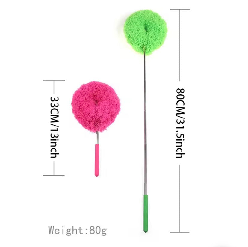 Removable Ceiling Fan Duster, Washable Retractable Clean Brush, Soft Duster Brush, Anti Dusting Brush, Home Cleaning Duster