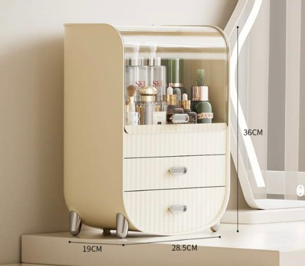 Nordic Cosmetics Storage Organizer, Drawer Type Dresser Shelf, Lipstick And Jewellery Drawer Storage Box