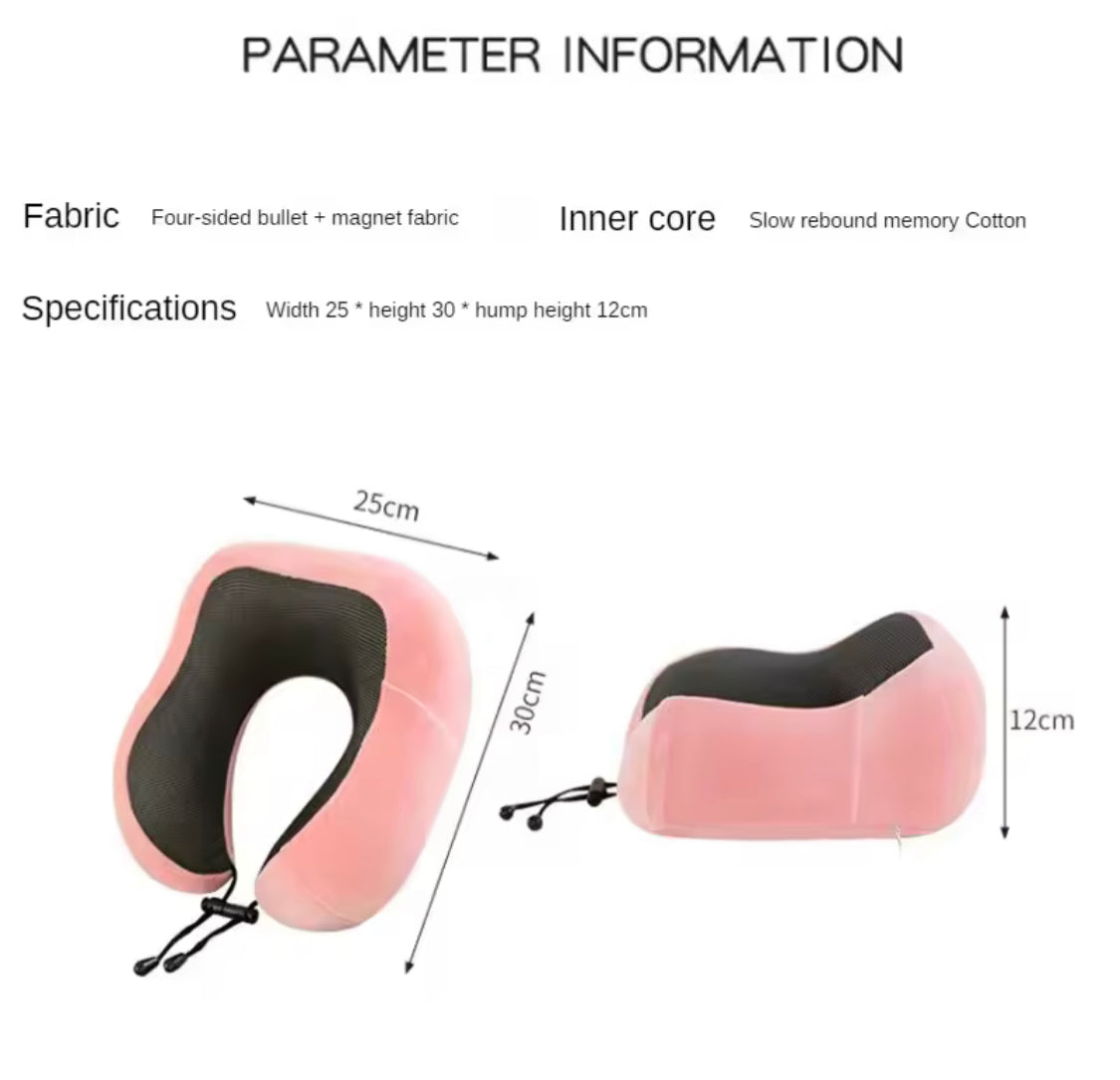 U Shaped Neck Pillow, Travel Sleeping Massage Pillow, Airplane Sleeping Pillow