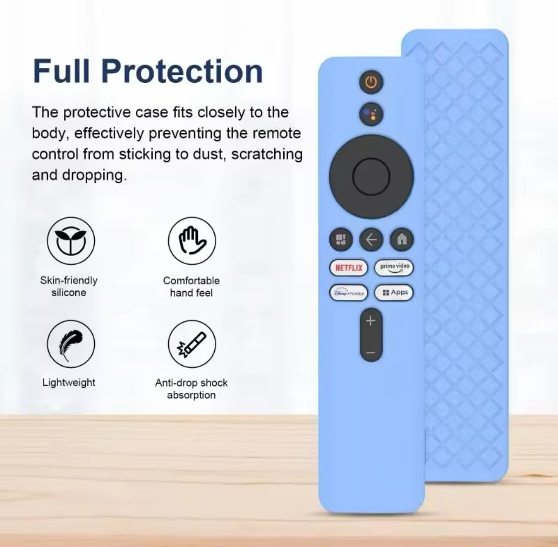 Silicone Luminous TV Remote  Case, Waterproof TV Remote Pouch Bag, Dust Proof Anti Fall  Protective Case