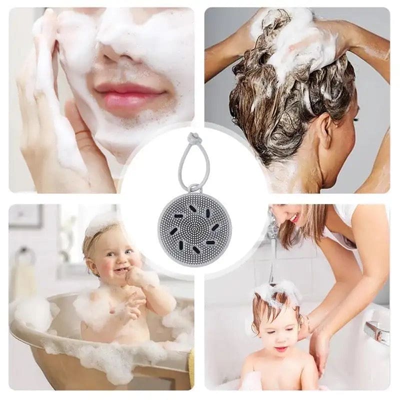 Macaron Face Scrubbing Brush, Manual Silicon Face Wash Scrub, Exfoliating Cleaning Pad, Face Wash Scrub Cleanser, Skin Care Beauty Tools, Multifunctional Face Wash Massage Brush