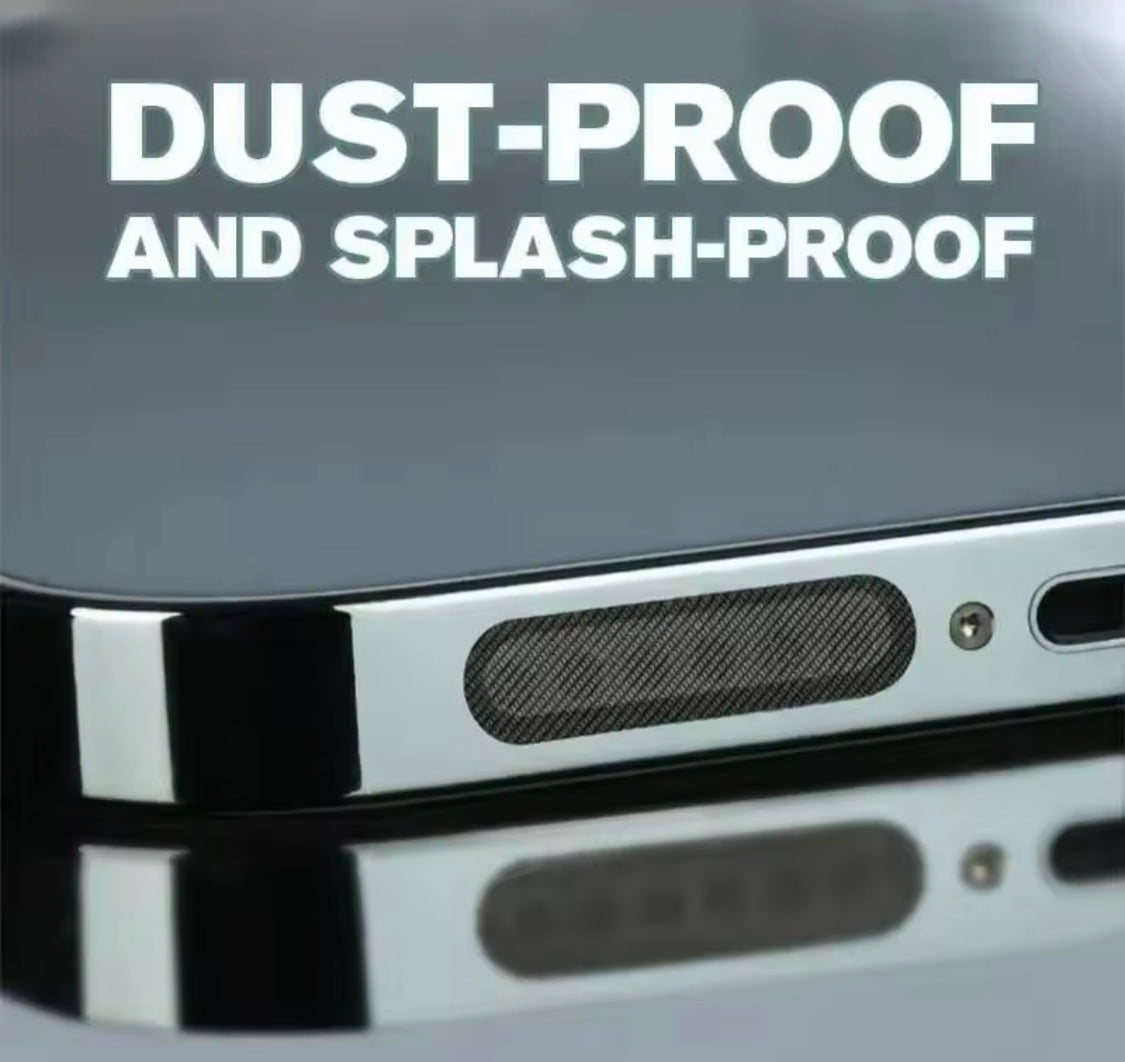 Set Of 3 Universal Phone Port Protector, Dust Proof Mesh Sticker, Mobile Phone Dustproof Net Stickers, Dust Proof Protection Film