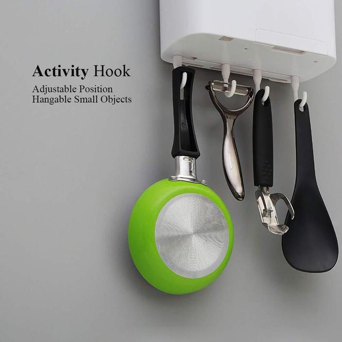 Wall Mounted Cutlery Holder, Utensils Holder Drainer Basket Chopsticks Tube Cutlery Kitchen Organizer, Kitchen Sink Drainage Shelf, Cutlery Spoon Fork Knife Holder Shelf
