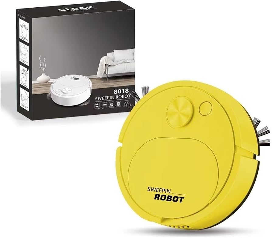 3 In 1 Smart Robot Vacuum Cleaner, Rechargeable Floor Sweeper Mop, Sweeping Robot, Automatic Floor Cleaning Tool