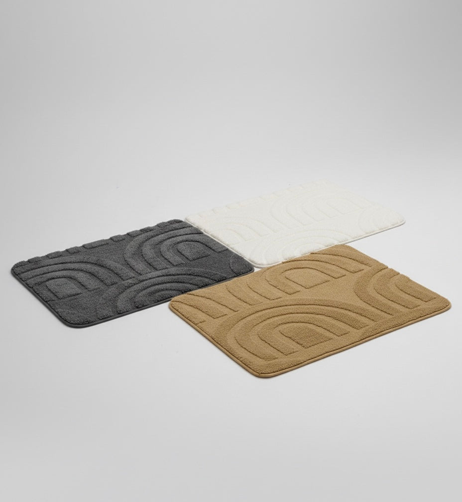 Sandy Rainbow Rug, Cloud Comfort Doormat, Anti Slip Bedroom Footmat