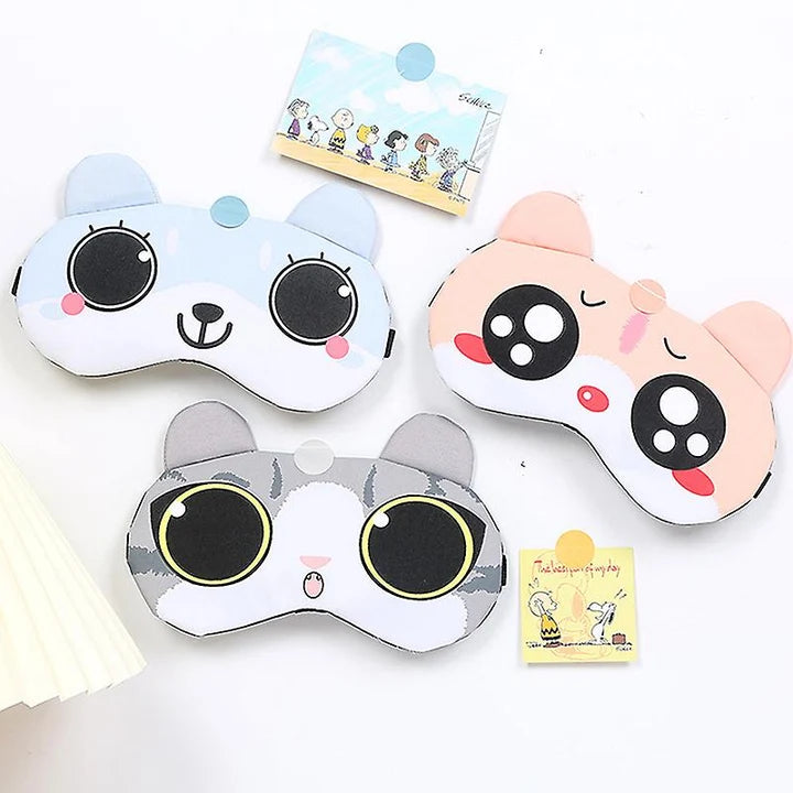 Colorful Sleeping Eye Mask, Eyepatch Eye Cover, Travel Relax Sleeping Aid Eye Patch, Soft Eye Aid Sleep Mask,  Eye Shade Cover, Shading Eye Mask, Unisex Eyes Sleeping Mask