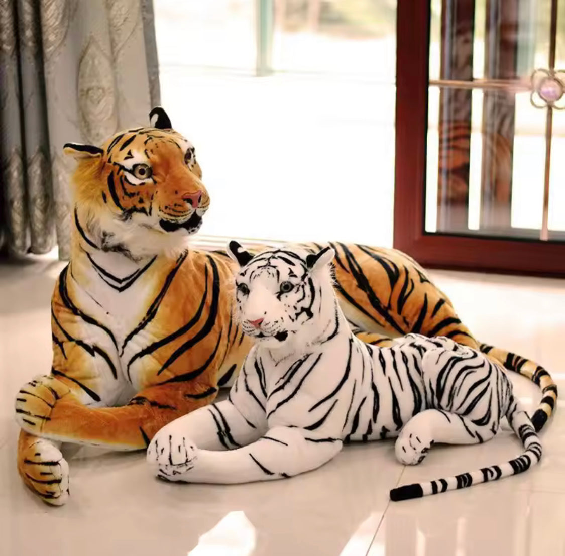 Cute Tiger Plush Toy, Super Soft Tiger Doll Plush Pillow, Fluffy Cute Tiger Plush Cushion