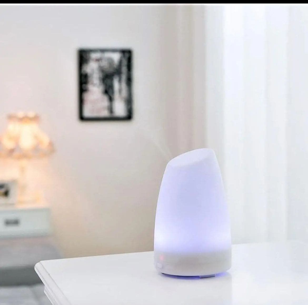 RGB Aroma Diffuser, Household Small Desktop Humidifier, Aroma Diffuser With Night Light, Quiet Air Freshener, Ultrasonic Cool Mist Maker Fogger