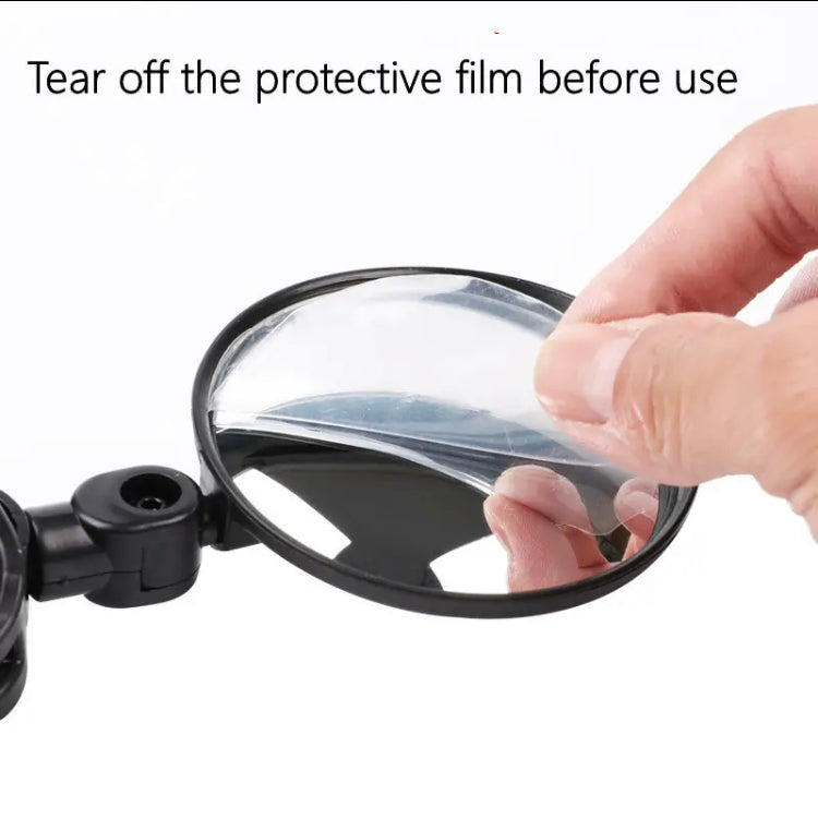 Mini 360° Rotatable Cycling Mirror, Bicycle Rear View Mirror