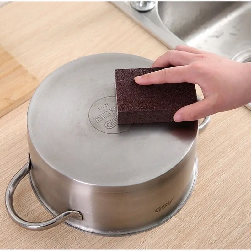 Rust Remover Sponge, Kitchen Sand Paper Sponge, Multifunctional Corundum Sponge, Stone Pot Cleaning Brush, Nano Emery Sponge, Multipurpose Abrasive Sanding Sponge