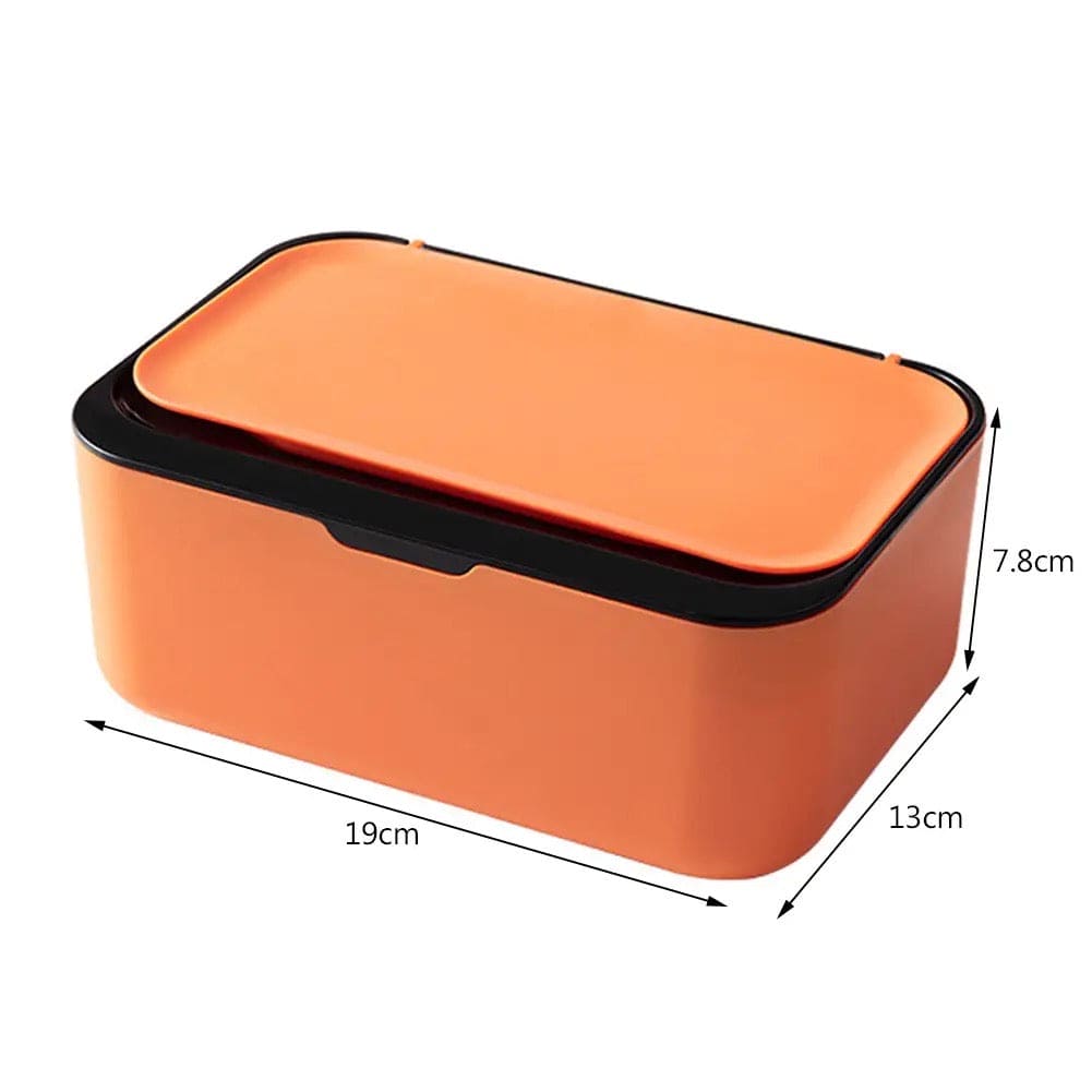 Wipes Storage Box With Lid, Desktop Tissue Dispenser, Home Office Mask Storage Box, Dustproof Wipes Respirator Dispenser, Home Car Napkin Holder, Home Napkin Organizer, Paper Towel Dispenser, Baby Wipes Dispenser, Large Tissue Box Holder