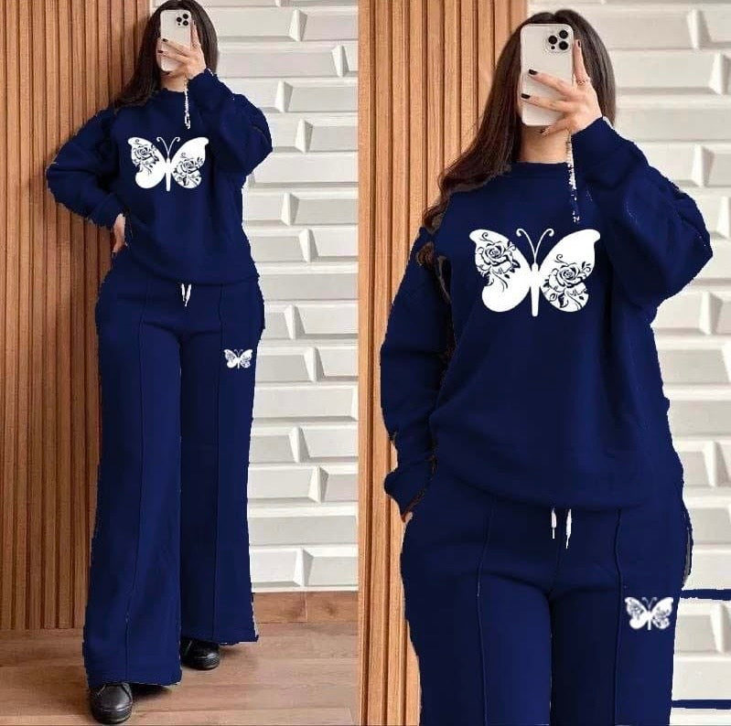 2pcs Baggy Style Women Winter Track Suit