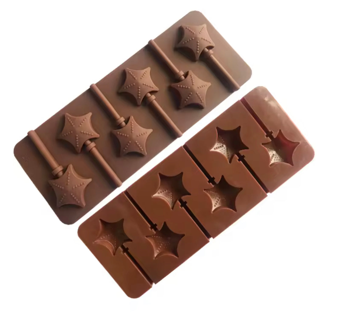 Silicone Lollipops Mold, Chocolate Candy Stick Mold, Reusable Ice Lolly Mold, Cute Silicone Jelly Ice Mold