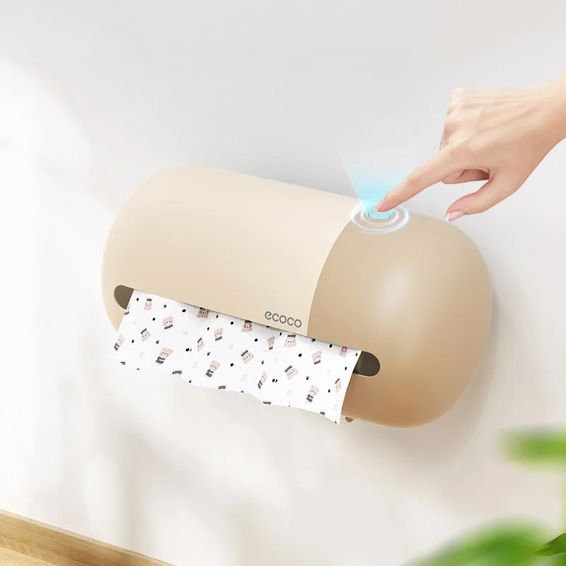 Wall Mounted kitchen Tissue Box, Toilet Paper Box, Hand Wiping Tissue Dispenser, Kitchen And Bathroom Tissue Holdern