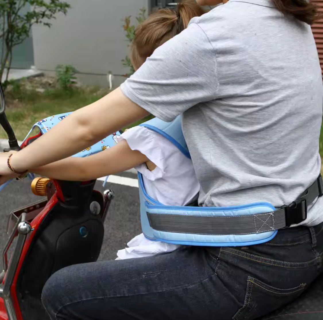 Kids Bike Safety Protection Belt, Adjustable Motorcycle Safety Belt For Children, Scooter Strap Baby Carrier Seat Belt