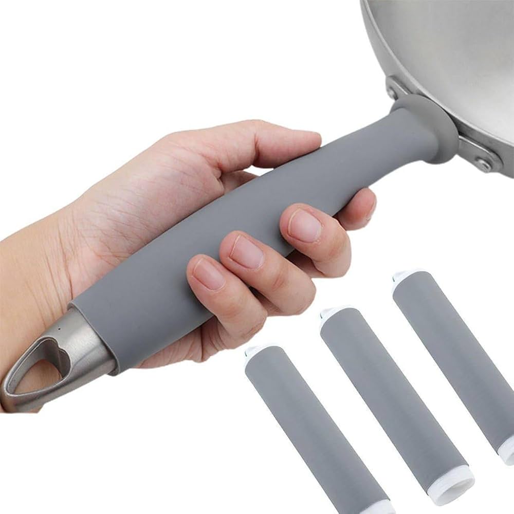 Multipurpose Pot Handle Insulation Cover, Versatile Silicone Pan Handle Glove, Pot Pan Handle Grip Holder