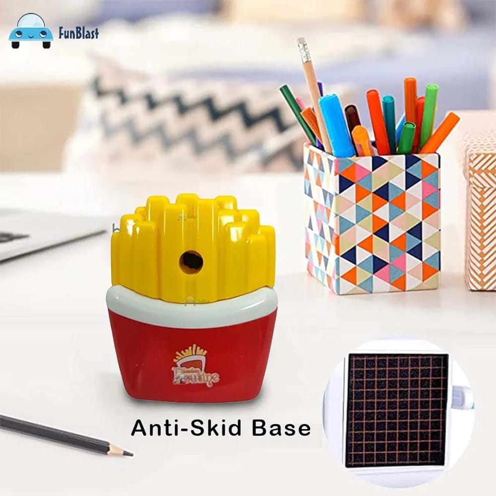 Sharpener In French French Fries Pencil Sharpener, Crackles Manual Pencil Sharpener, Fast ...