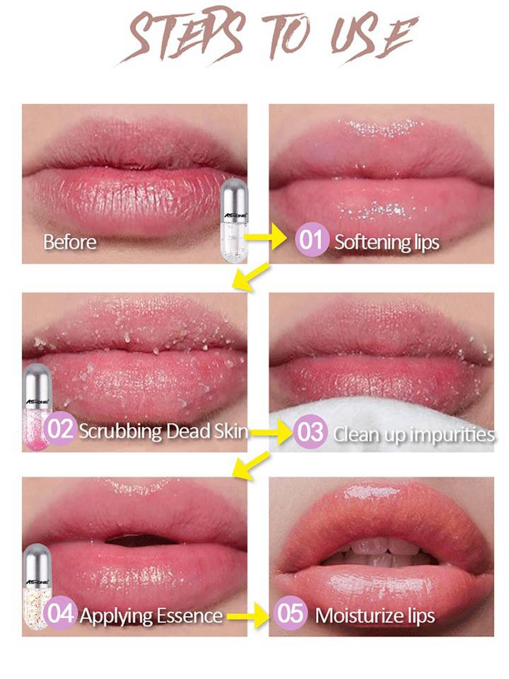 3pcs Moisturizing Lip Oil, Lip Gloss Scrub Fade Lips, Oil Shinny Clear Liquid Lip Gloss