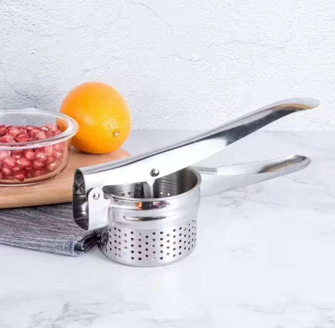 Stainless Steel Manual Juicer Squeezer, Food Grade Potato Masher, Mini Small Juicer, Citrus Press Manual Presser, Kitchen Gadgets