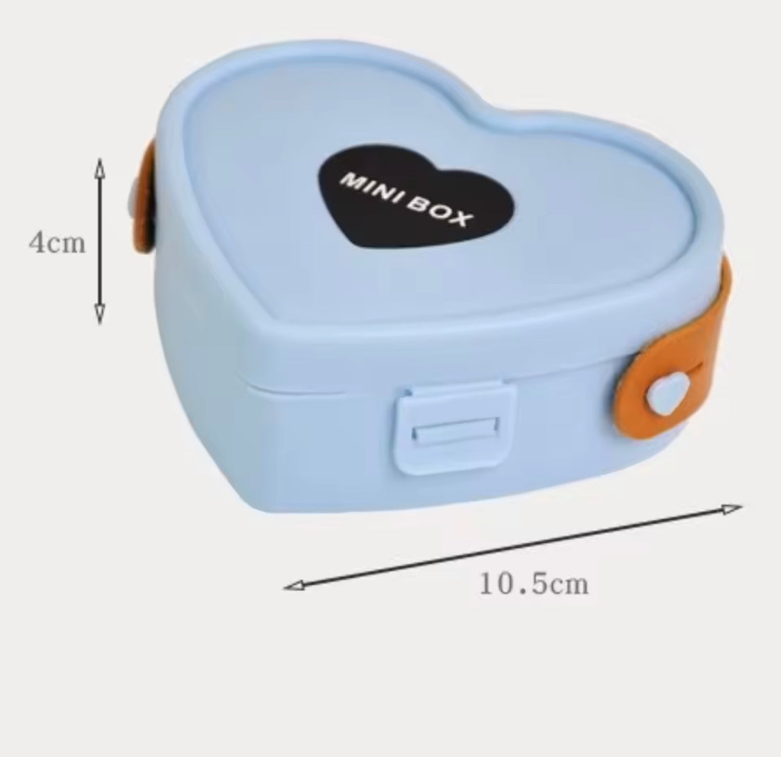 Portable Storage Jewelry Box, Cute Plastic Silicone Rings Case, Jewelry Storage Box With Leather Handle, Travel Carrying Mobile Cable And Earphones Organizer Case