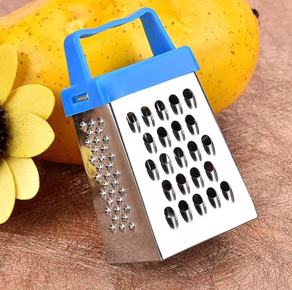 Stainless Steel Mini Grater, Mini Four Sided Grater, Stainless Steel Cucumber Slicer, Mini Cheese Grater, Stainless Steel Mini Vegetable Slicer