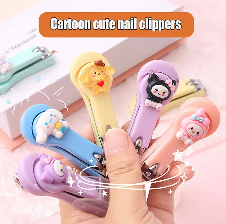 Cute Cartoon Nail Clipper, Kuromi Melody Nail Clipper, Nail Clipper