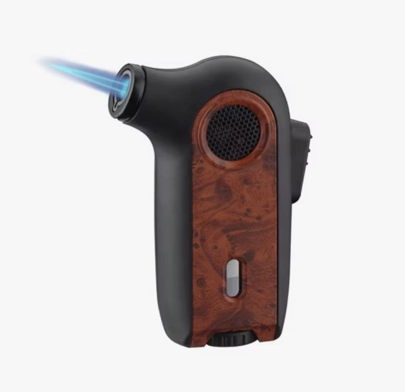 Portable Windproof Jet Flame Lighter, Refillable Butane Pocket Lighter, Portable Butane Flame Lighter