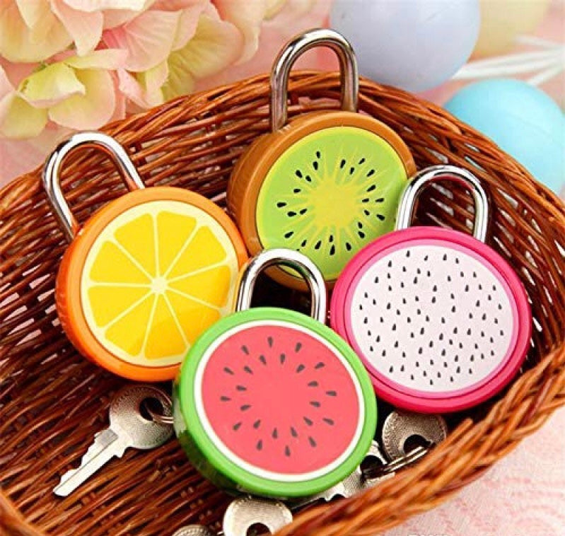 Fruit Shape Travel Suit Case Lock, Bag Hanging Cabinet Door Lock, Household Luggage Lock