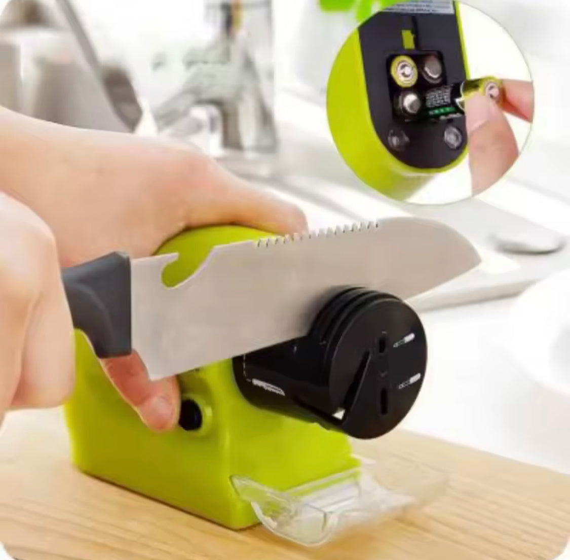 4 In 1 Knife Sharpener, Multi Tool Knives Sharpening Machine, Adjustable Kitchen Knives Sharpener, Kitchen Cutter Sharpener
