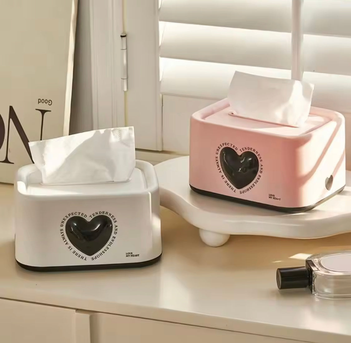 Living Room Napkin Paper Box, Desktop Paper Holder Dispenser, Facial Tissue Holder