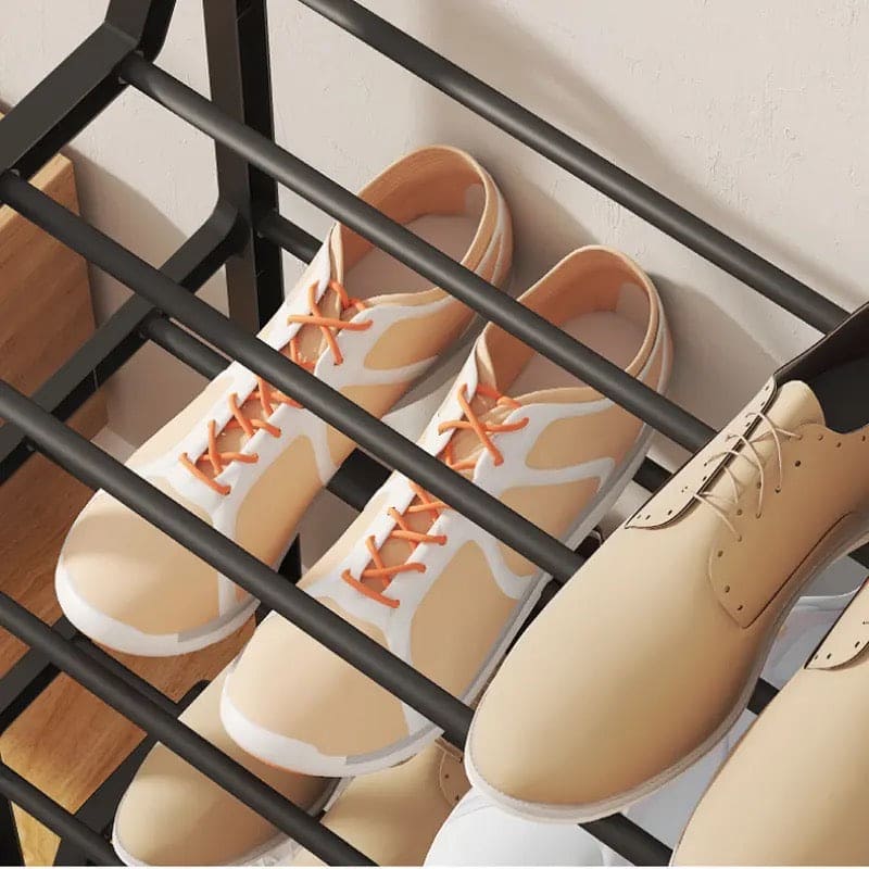 4 Layer Ola Shoe Rack, Multilayer Shoe Rack, Dormitory Door Simple Shoe Organizer, Student Shoe Rack Simple Shoe Holder, Expandable Adjustable Cabinet Shoe Cabinet