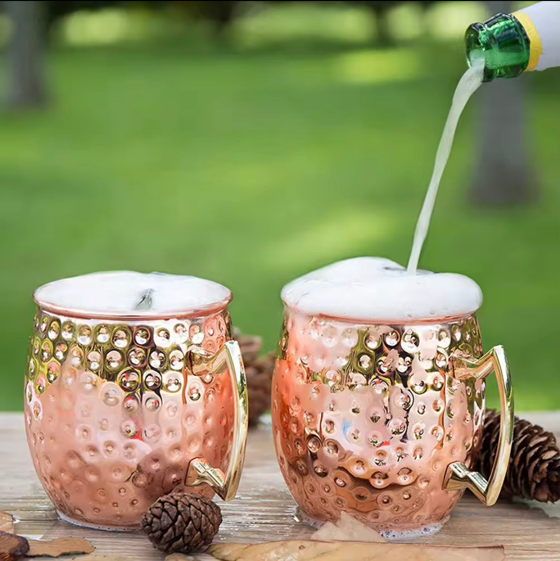 Stainless Steel Cocktails Cup, Russian Style Beverage Cup, Drinkware Party Cup