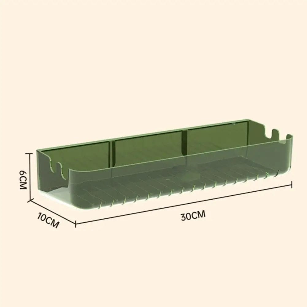 Letter Print Bathroom Storage Shelf, Wall-mounted Seasoning Keep Neat, Acrylic Sundries Storage Rack, Practical Anti-crack Storage Rack, Multifunctional Transparent Dorm Cosmetic Storage Rack, Multipurpose Countertop Basket, Bathroom Kitchen Storage Rack