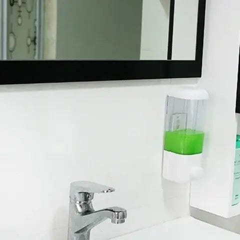 Hanging Soap Dispenser, 500ml Portable Soap Dispenser, Manual Hand Soap Dispenser, Wall Mounted Toilet Bathroom Shower Gel Dispenser