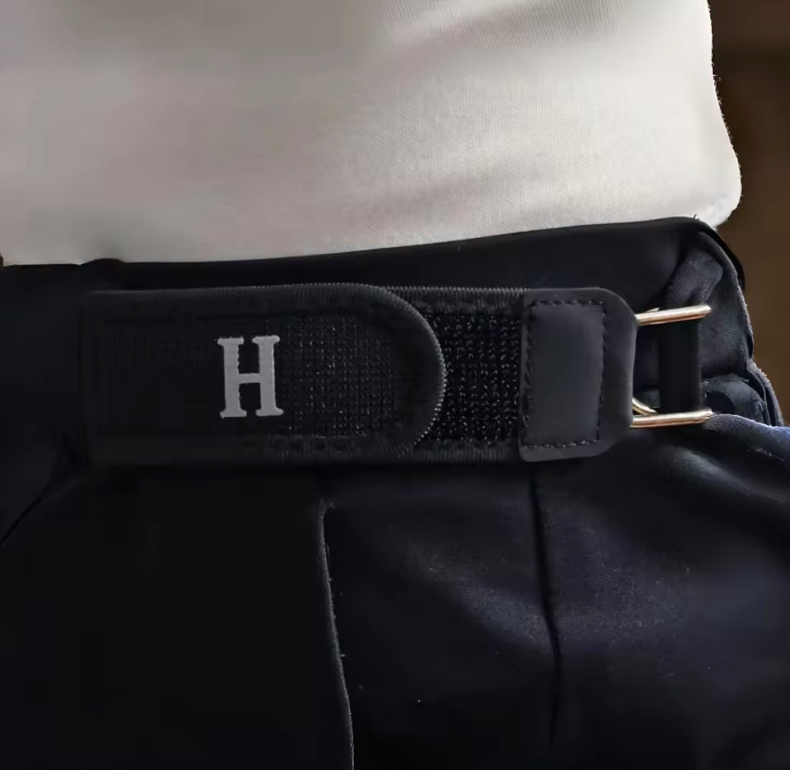 Pack Of 2 Adjustable Metal Hook Elastic Waist Belt, Comfortable Buckle Less Waistband, Unisex Waist Straps
