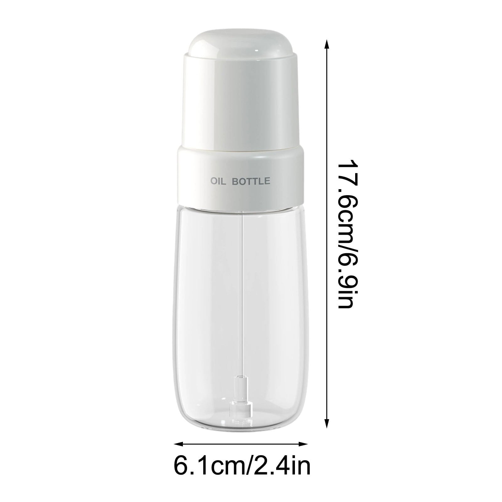 Press Oil Spray Bottle, Leakproof Oil Container Bottle, Reusable Oil Mist Bottle, Cooking Oil Spray Dispenser