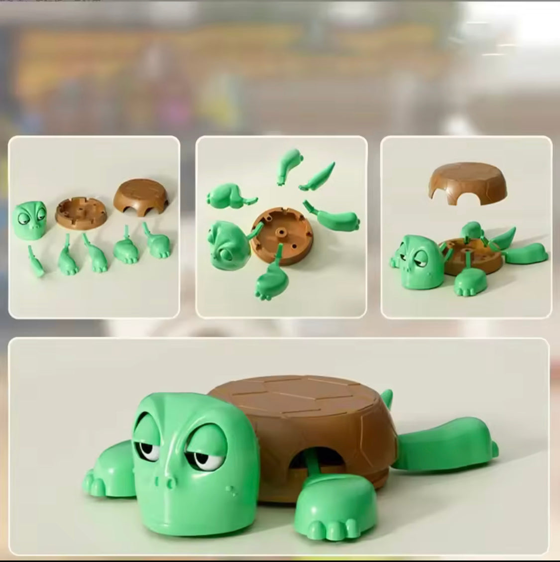 3D Panicked Turtle Coaster, Decorated Coffee Or Tea Cup Mat, Coffee Cup Insulated Pad, Mug Holder With Funny Expression