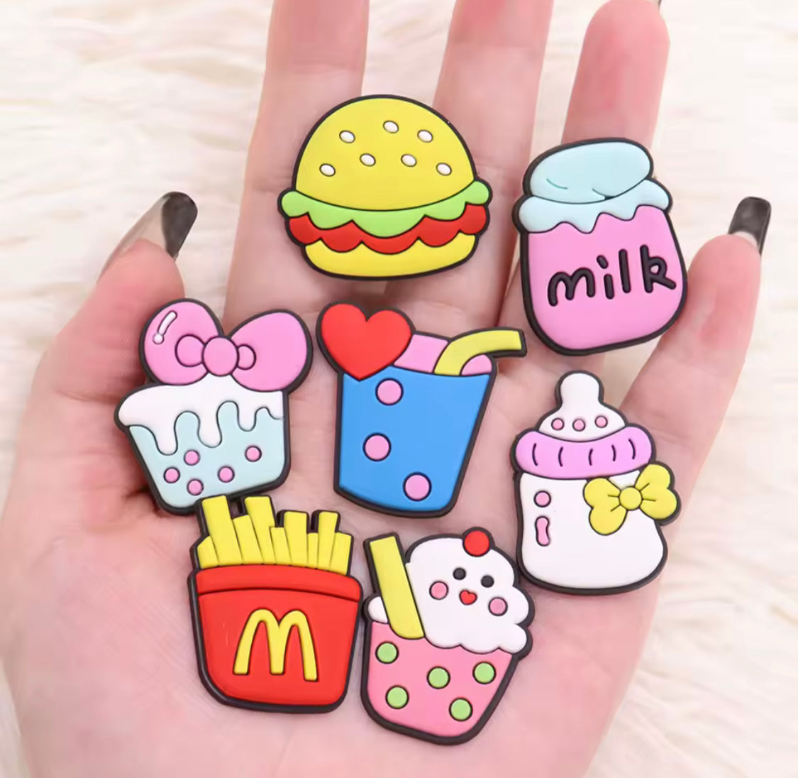 Pack Of 6 Decorative Cute Fridge Magnets, Refrigerator Decor Magnets, Kitchen Decor Cartoon Magnets