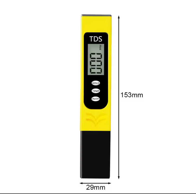 Portable Digital TDS Water Quality Tester, Water Testing Pen Filter, Meter Measuring Tools Accessory For Aquarium And Pool