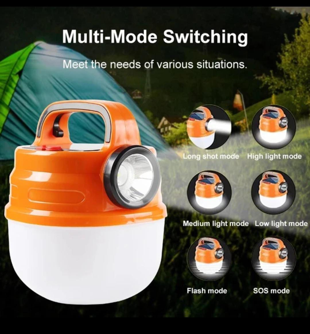 Portable Outdoor Camping Light, Bright Camping Torch, Camping Solar Light